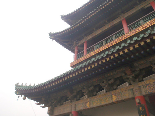 Closeups of the Bell Tower structure.
